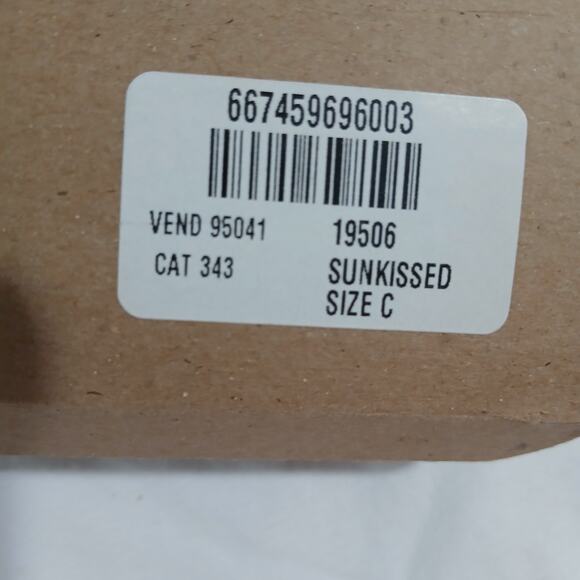 Box of 4 NEW Silk Impressions Sunkissed  sz C Lycra Sheer Control Top Pantyhose - Picture 4 of 4